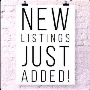 New listings!